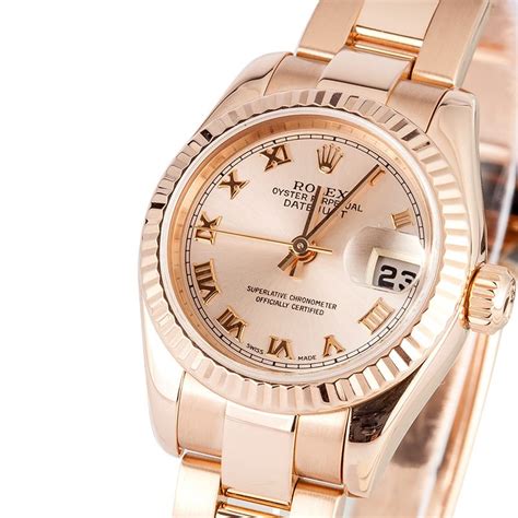 rose gold womens rolex